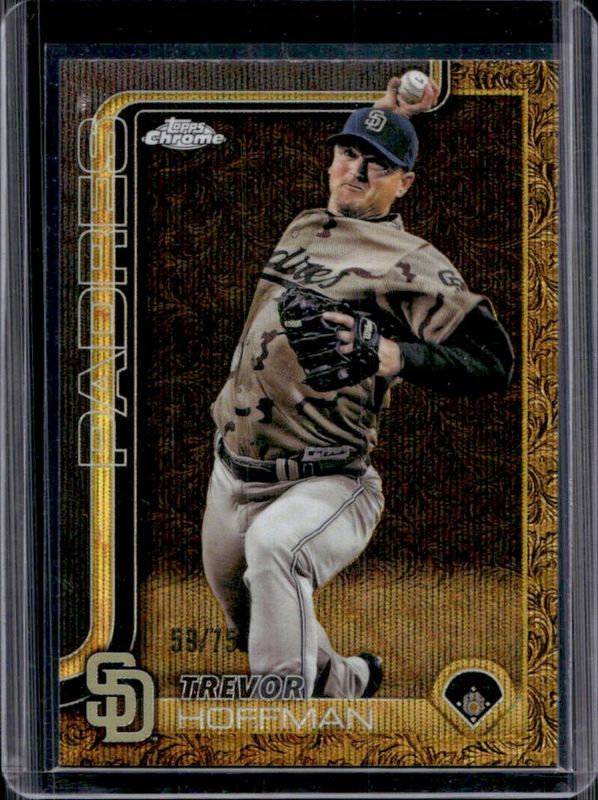 2025 Topps Gilded Collection #181 Chrome Gold - Gold Wave Refractor /75