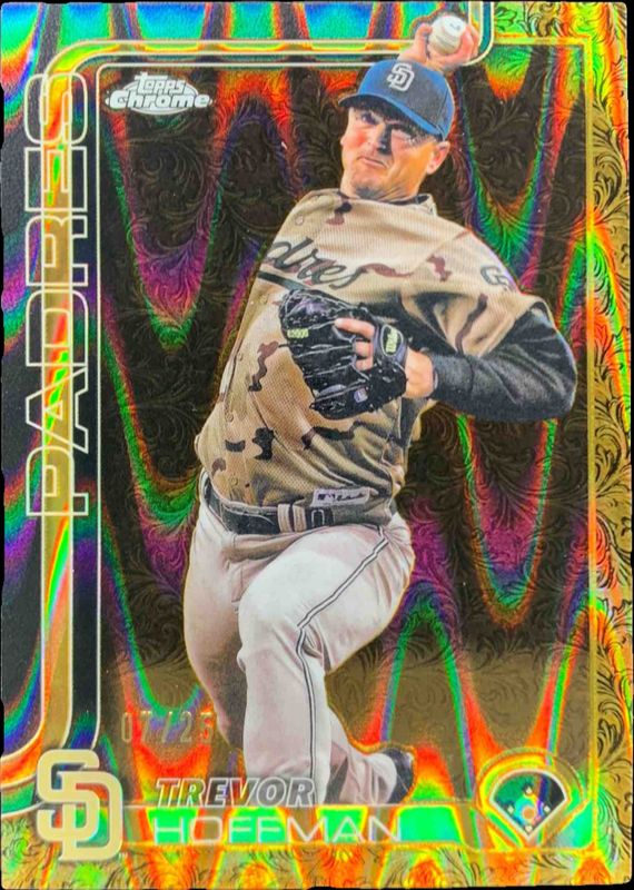 2025 Topps Gilded Collection #181 Chrome Gold - Gold RayWave Refractor /25