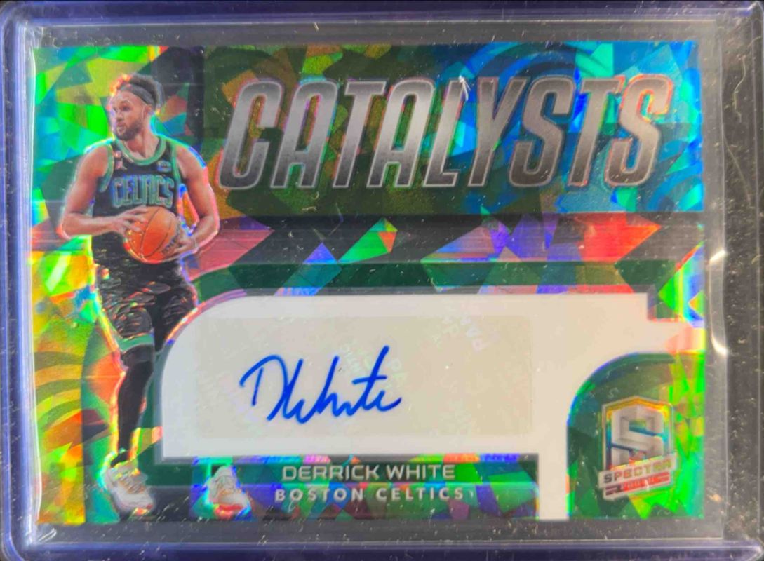 Derrick White 2022 Spectra #CSA-DWT Catalysts Signatures - Asia /49 RAW