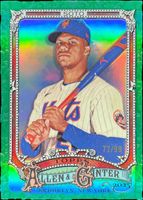 Juan Soto 2025 Topps Allen & Ginter #95 Chrome - Green Refractor 