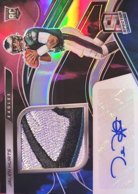 2020 Spectra #211 Rookie Patch Auto - Nebula /2