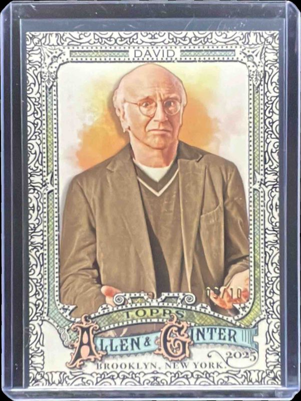 2025 Topps Allen & Ginter #184 Black Foil Filigree /10