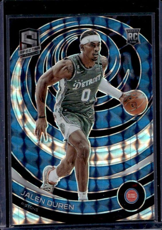 Jalen Duren 2022 Spectra #163 Interstellar /99 Rookie RAW