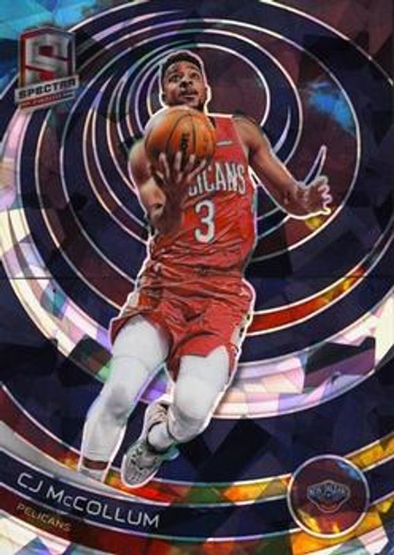 CJ McCollum 2022 Spectra #33 Astral /49 RAW