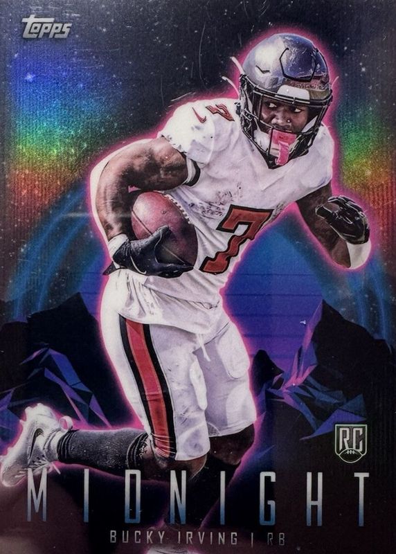 Bucky Irving 2024 Topps Midnight #92 Base Rookie RAW