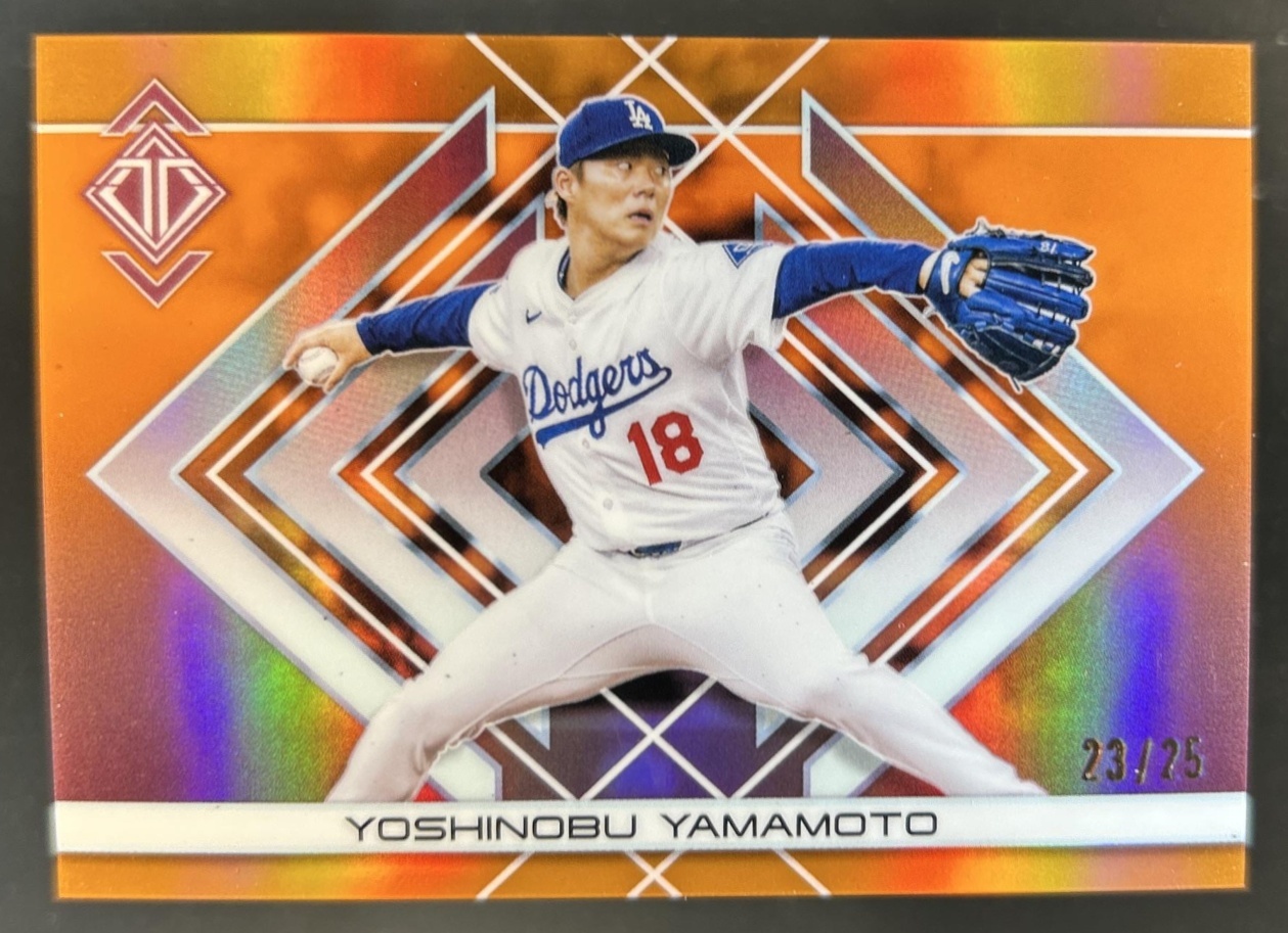 Yoshinobu Yamamoto 2025 Topps Transcendent Collection #9