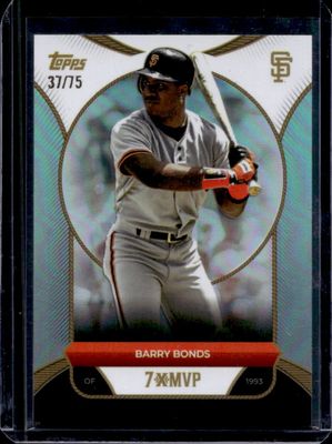 2025 Topps Welcome to the Club: 3x MVP #6 Aqua Foil /75
