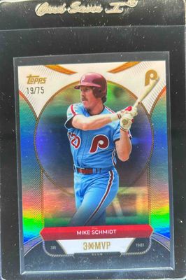 2025 Topps Welcome to the Club: 3x MVP #17 Aqua Foil /75