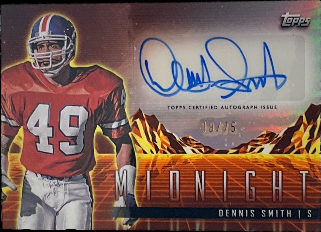 2024 Topps Midnight #HZS-DS Horizon Signatures - Dusk /75