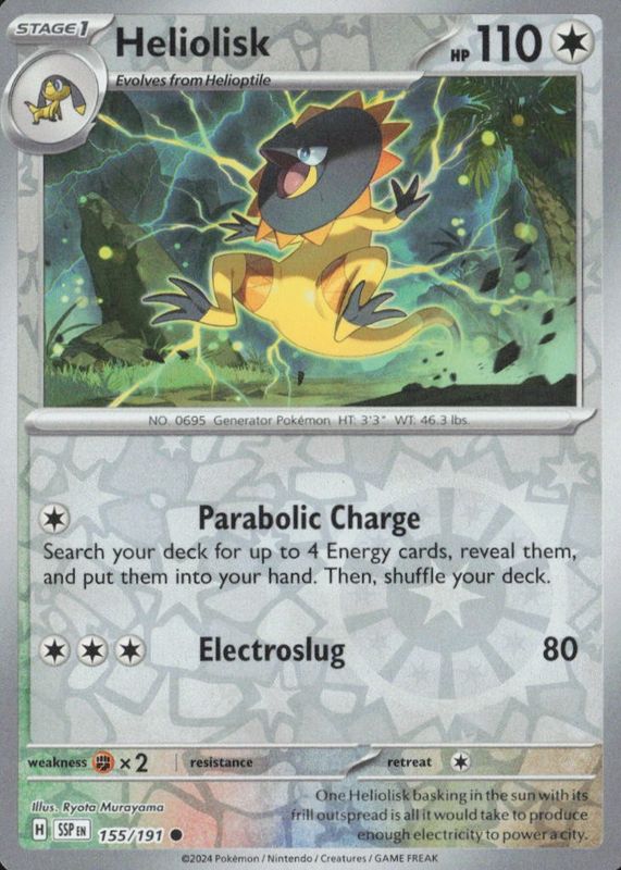 2024 Scarlet & Violet: Surging Sparks #155/191 Base