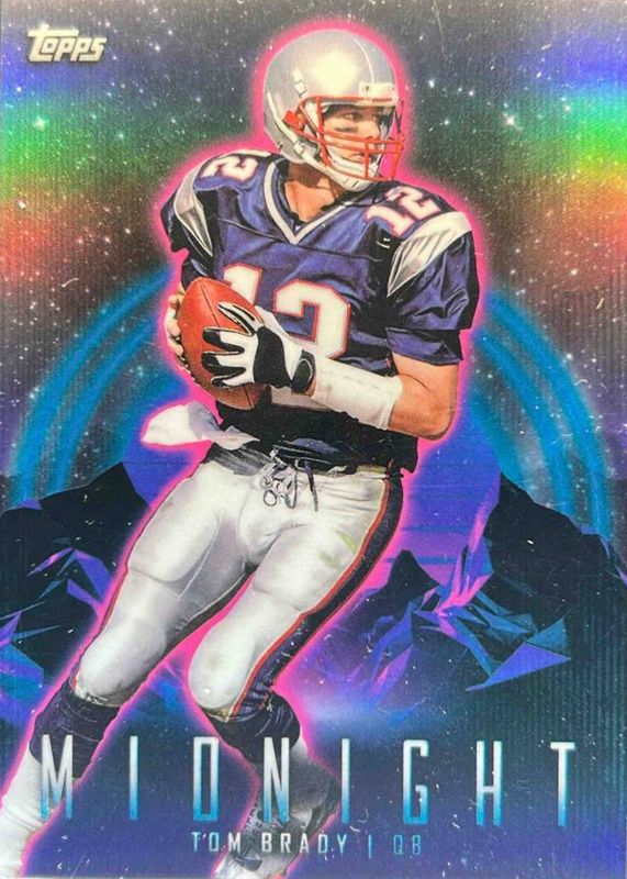 Tom Brady 2024 Topps Midnight #66 Moon Beam RAW