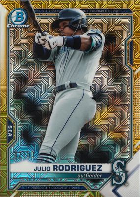2021 Bowman Chrome Mega Box #BCP-231 Prospects - Gold Refractor /50