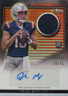 2024 Topps Midnight #RJA-DM Rookie Jersey Autographs - Dusk /75