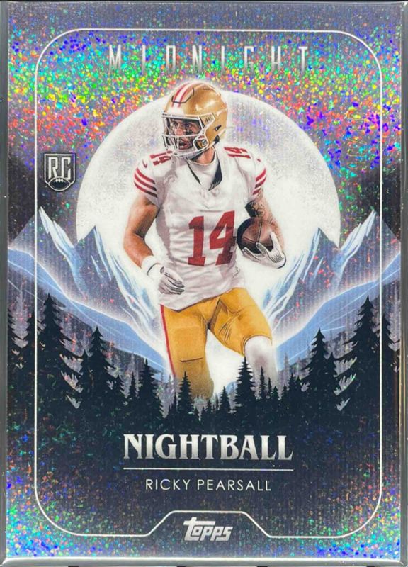 Ricky Pearsall 2024 Topps Midnight #NB-7 Nightball - Winter Solstice /35 Rookie RAW