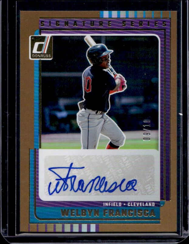 2025 Donruss #SG-WFC Signatures Series - Gold /10