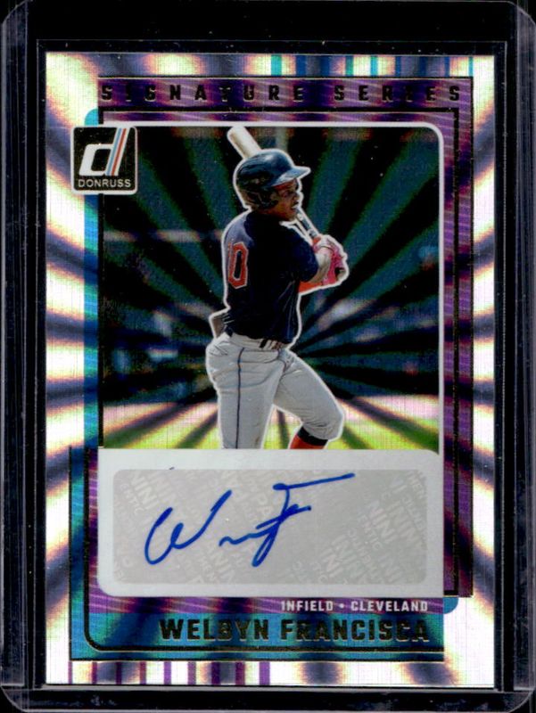 2025 Donruss #SG-WFC Signatures Series - Laser
