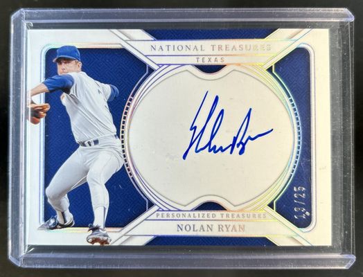 2025 National Treasures #28 Personalized Treasures Autographs - Hol Silver /25