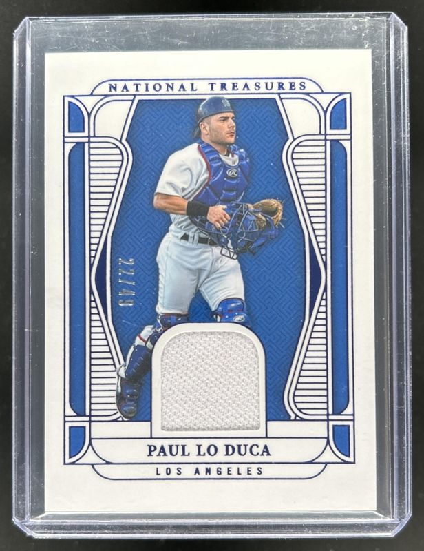 2025 National Treasures #36 Material Treasures - Blue /49