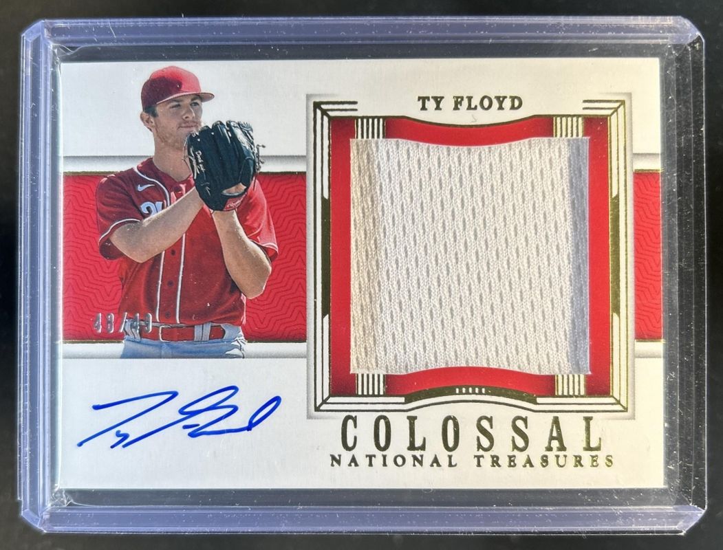2025 National Treasures #7 2024 National Treasures - Colossal Material Autographs /49