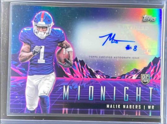 2024 Topps Midnight #RHS-MN Rookie Horizon Signatures