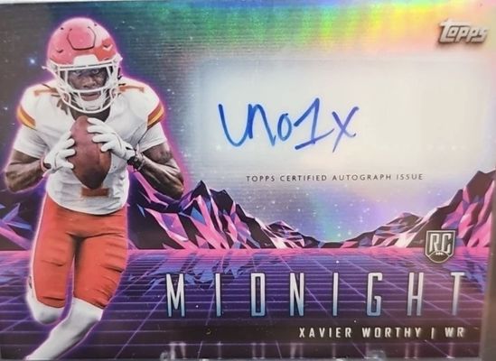 2024 Topps Midnight #RHS-XW Rookie Horizon Signatures