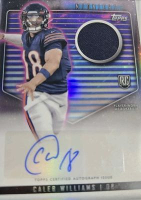 2024 Topps Midnight #RJA-CW Rookie Jersey Autographs