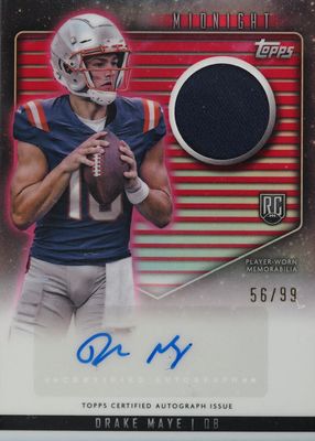 2024 Topps Midnight #RJA-DM Rookie Jersey Autographs - Twilight /99