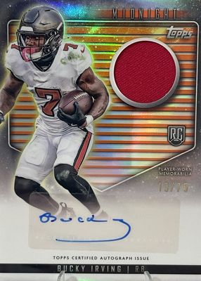 2024 Topps Midnight #RJA-BI Rookie Jersey Autographs - Dusk /75