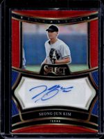 KIM SUNGJOONG キムソンジュン 김성중 コンプ + 当選透明カード Seong-Jun Kim 2025 Select #SIG-SK Signatures Red /99 Price Guide