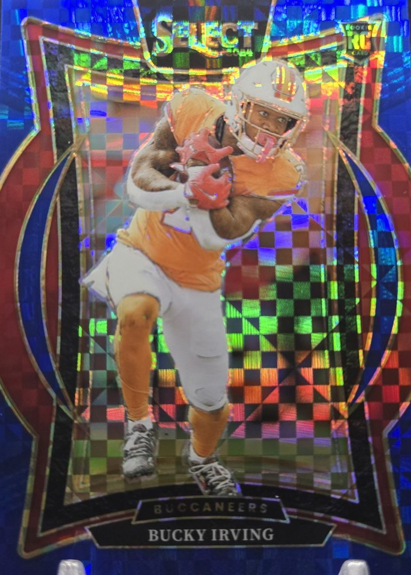 Bucky Irving 2024 Select #4 Concourse Blue /249 Price Guide