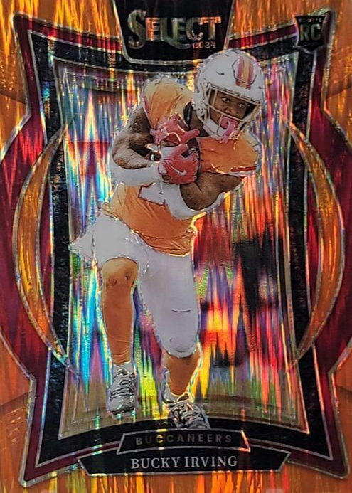 Bucky Irving 2024 Select #4 Concourse Orange Shock /499 Price