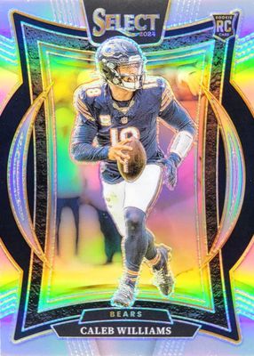 Caleb Williams 2024 Illusions #13 Trophy Collection Blue