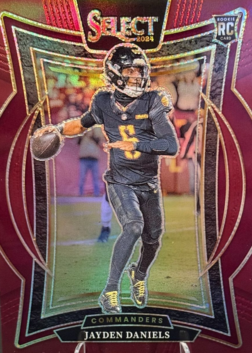 Jayden Daniels 2024 Select #26 Concourse Maroon /149 Price Guide