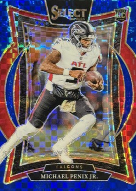 Michael Penix Jr. 2024 Select #80 Concourse Blue /249 Price Guide