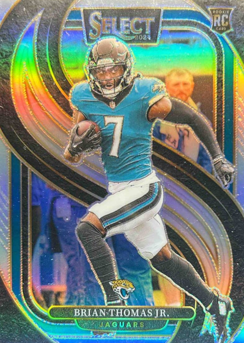 Brian Thomas Jr. 2024 Select #143 Premier Level Silver Price