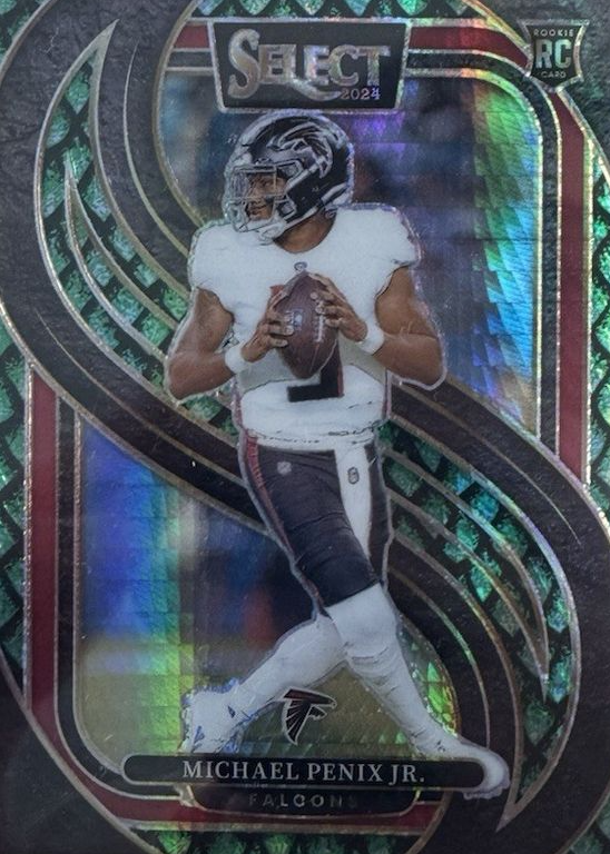 Michael Penix Jr. 2024 Select #110 Premier Level Dragon Scale /81
