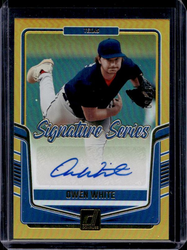 2024 Donruss #SS-OW Signatures Series - Gold /10