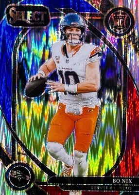 Bo Nix 2024 Phoenix #159 Pulsar /200 Price Guide - Sports
