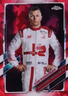 2021 Topps Chrome Formula 1 Sapphire Edition #15 Red /5