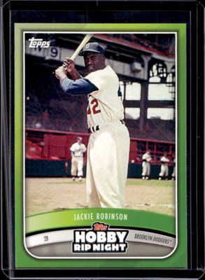 2025 Topps Hobby Rip Night #8 Green