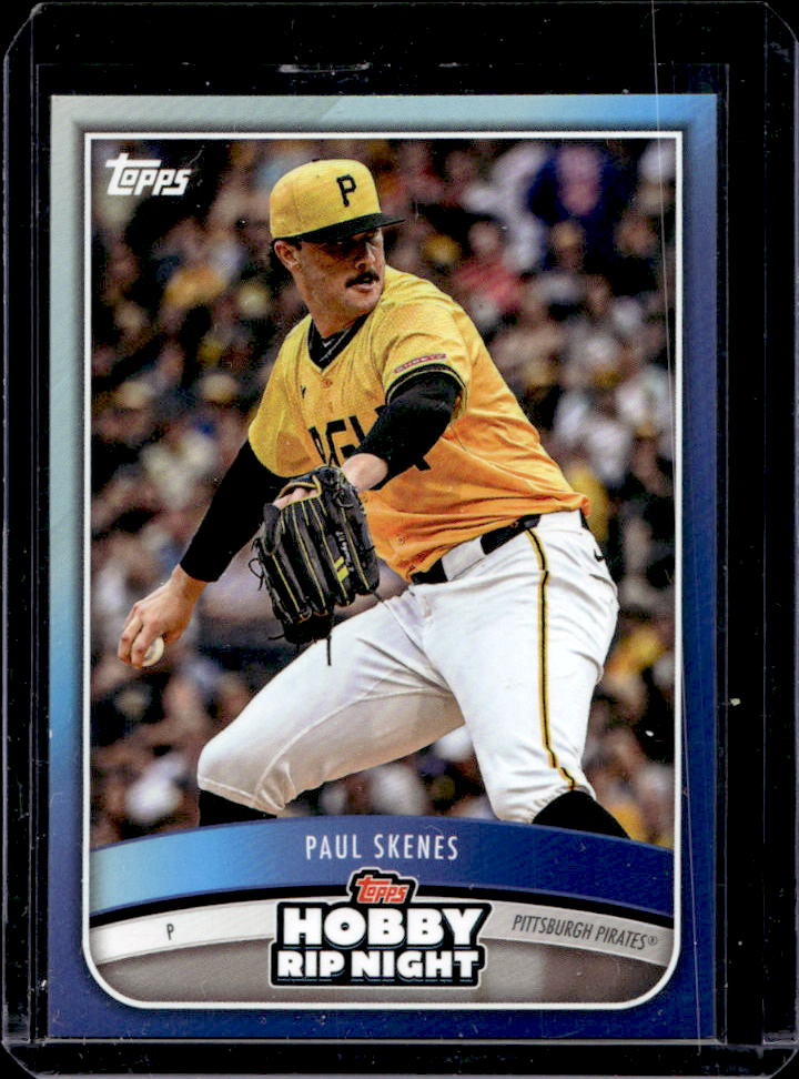 Paul Skenes 2025 Topps Hobby Rip Night #12 Base Price Guide - Sports ...