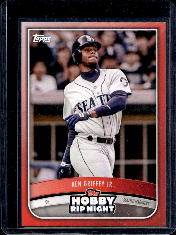 Ken Griffey Jr. 2025 Topps Hobby Rip Night #9 Red Price Guide - Sports ...