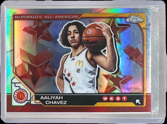 2025 Topps Chrome McDonald's All-American #66 Refractor