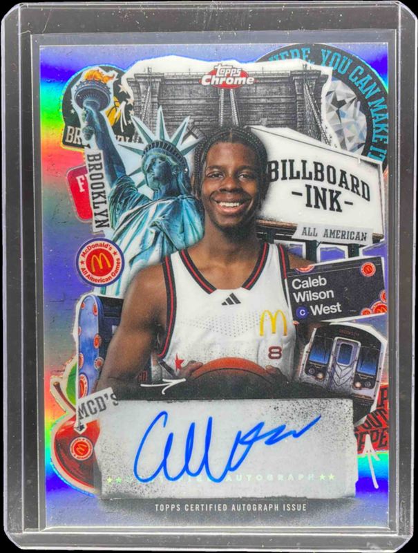 2025 Topps Chrome McDonald's All-American #BI-CW Billboard Ink Autographs