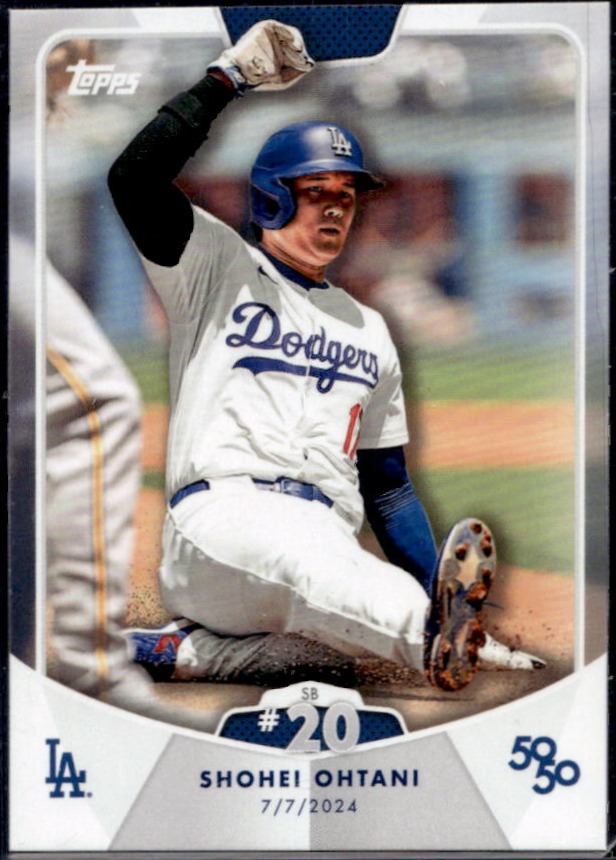 Shohei Ohtani 2024 Topps 50/50: Shohei Ohtani #48 Base Price Guide ...