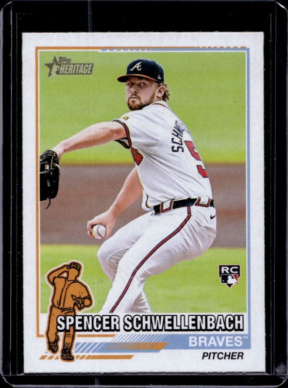 Spencer Schwellenbach 2025 Topps Heritage #76R-20 1976 Redefined Rookie RAW
