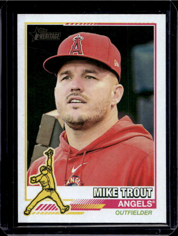 Mike Trout 2025 Topps Heritage 76R 15 1976 Redefined Price Guide 1137050