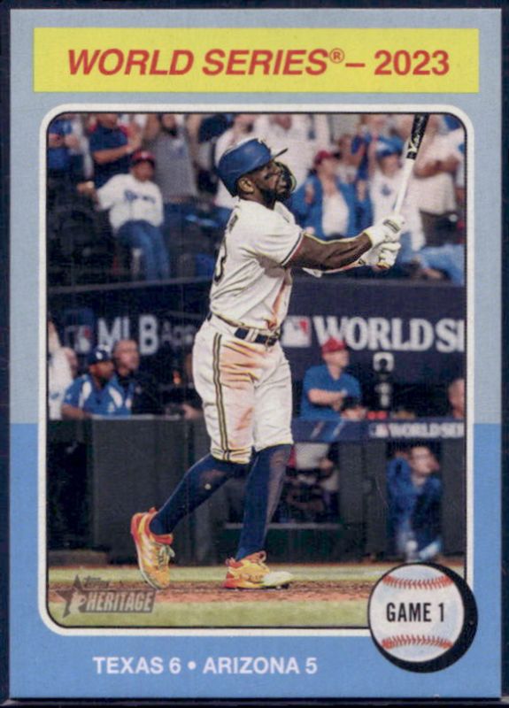 2024 Topps Heritage Mini #461 Blue Border /25