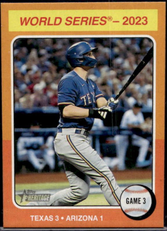 2024 Topps Heritage Mini #463 Orange Border /5