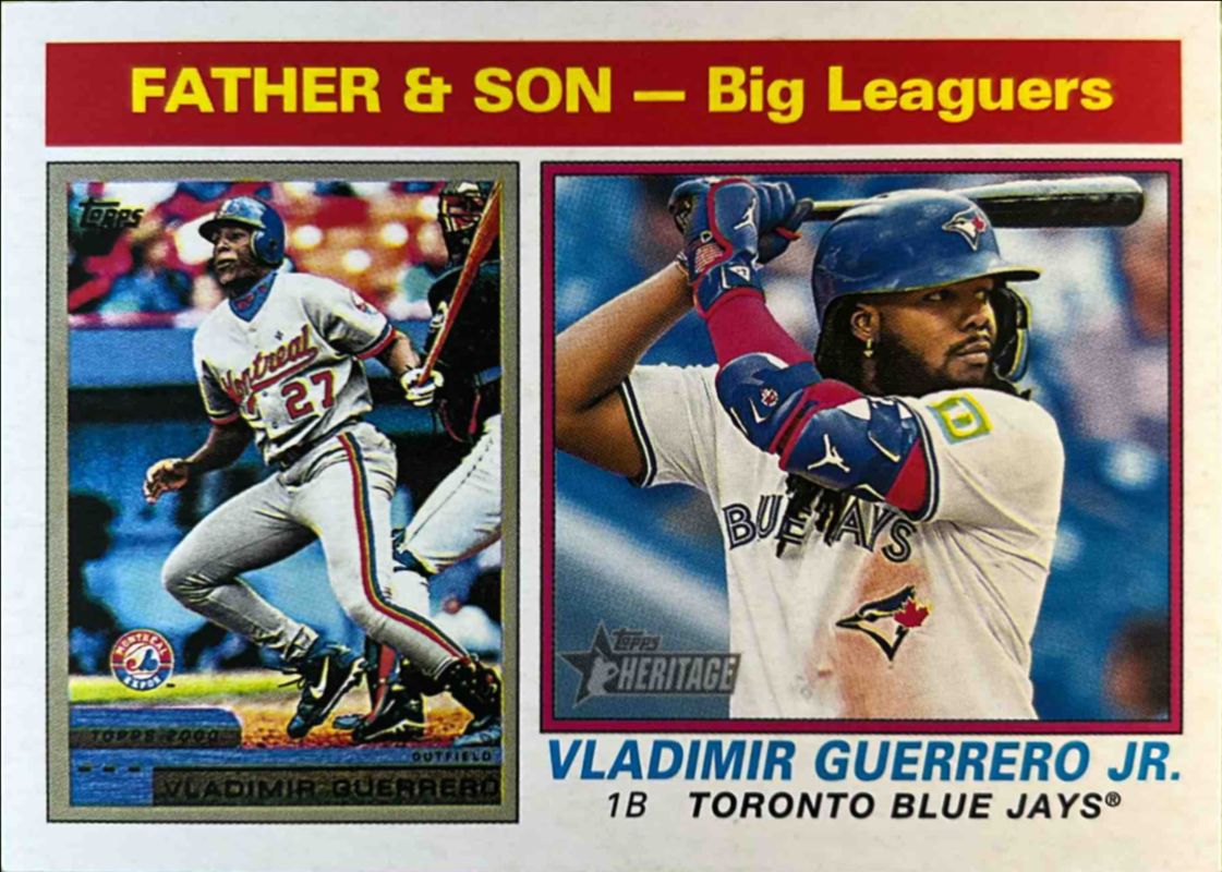 Vladimir Guerrero Jr. 2025 Topps Heritage #69 Base RAW